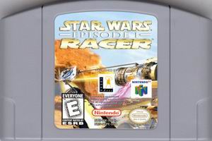 Star Wars Episode I - Racer (USA) Cart Scan